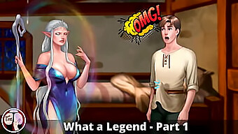 A New Hentai Game With A Super Hot Princess And A Big Cock: What A Legend - Part 1