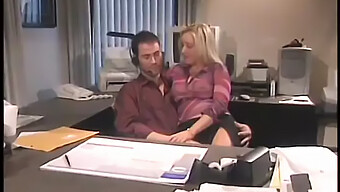 Sexy Blonde With Big Tits And Ass Rides A Hard Cock On A Desk