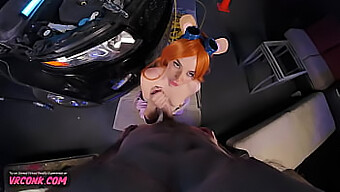 Demi Hawks' Vr Bukkake Experience As Gadget Hackwrench In Hd Cosplay Porn