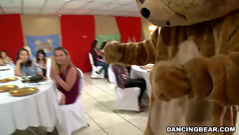 Dance With The Legendary Dancing Bear At A Wild Party! (Db9822)