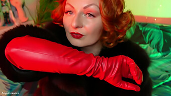 Arya'S Amazing Glove Fetish: German Amateur Milf'S Sensual Performance