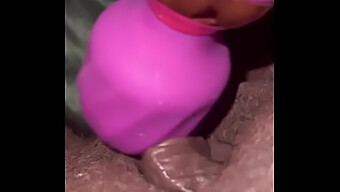 Milaj'S Intimate Journey With A New Wand Vibrator And Her Voluptuous Assets