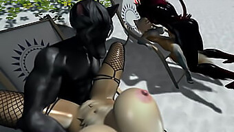 Furry Orgy With Cartoon Babe And Big Ass