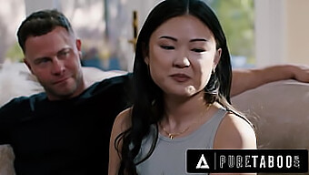 Voyeuristic Experience: Lulu Chu Stumbles Upon A Bdsm Tape Of Her Neighbors Seth Gamble And Kimmy Kimm