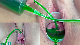 Japanese Lesbians Explore Kinky Squirt And Pissing Play With Cervix And Urethral Injections