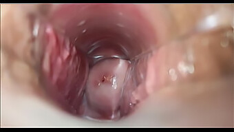 Close Up Of A Woman’s Vagina During Orgasm